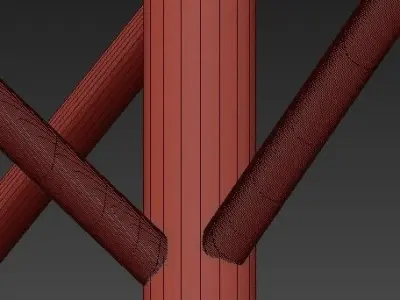 Popigai chandelier 3D model purchase