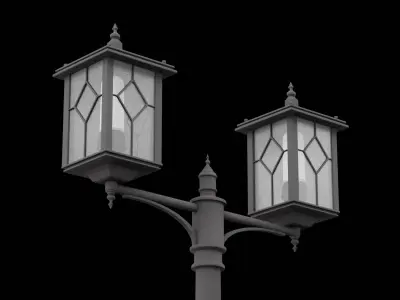 Street Lamp Furniture 3D model