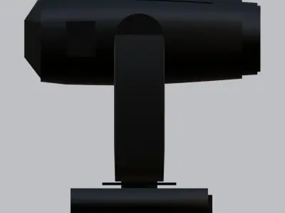 Moving head 1 A English Ver Free low-poly 3D model