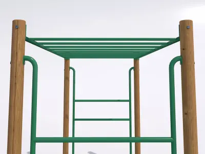 Monkey Bars-001 3D model