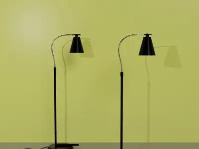 Floor Lamps Collection Vol 001 3D Model Pack