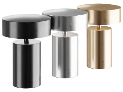 Column Table Lamp 3D model