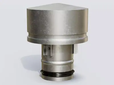 Chimney Bundle Low-poly 3D model