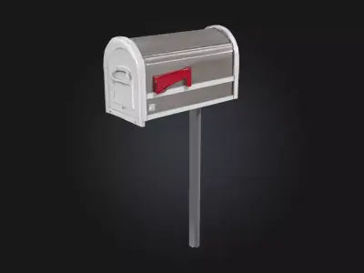 Mailbox Sentinel  Watchful Guardian of the Neighborhood 3D model