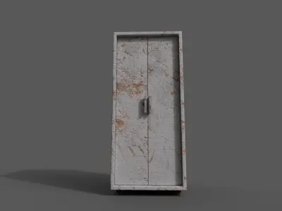 Old Modern Furniture 3D Model Low-poly 3D model purchase