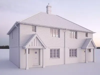 British House Bosc 3B  3D model