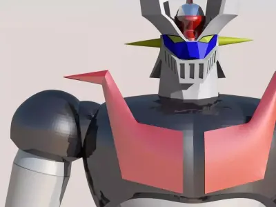 mazinger z 3D print model