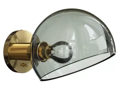 EDENDALE ANGLED SCONCE Low-poly 3D model