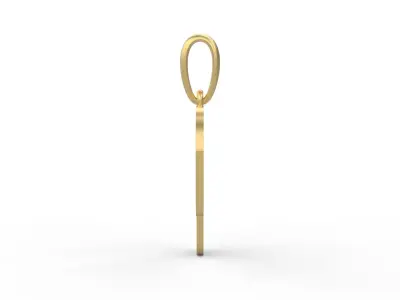Initial Letters Pendant Sisyphus Light P 3D print model