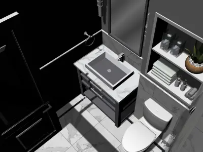 Home interior design 3D model