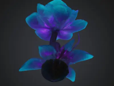 Scifi Fantasy Plant 3D model