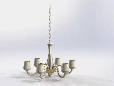 classic chandelier Free 3D model