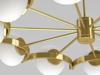 Chandelier 14 3D model