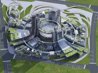 Future Architecture 3D model