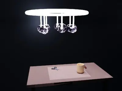 ceiling lamp  Free 3D model