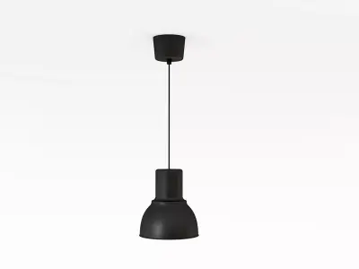 Hektar Pendant Lamp Black 3D model
