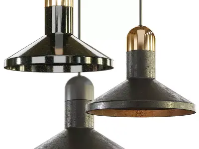 Lampatron Rarity pendant lamp 3D model