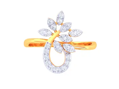 Women Ring MTL 3dm STL OBJ FBX Details 3D print model 31