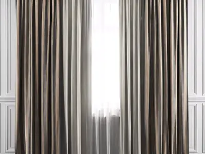 Curtain Set 13 3D model