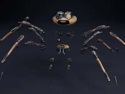 Etasphera35 Low-poly 3D model