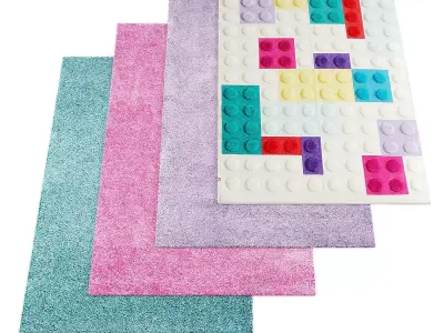 Rugs507 Low-poly 3D model