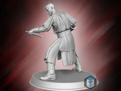 Darth Maul Figurine - The Phantom Menace 3D print model