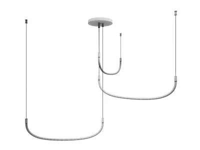 Kuzco Lighting Talis Multi Light Pendant 3D model