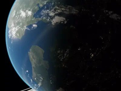 Planet Europa 16K 3D model