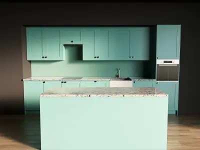 118-Kitchen10 matte 10 3D model