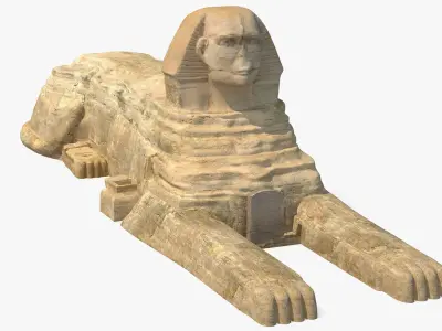  Great Sphinx and Giza Pyramids 