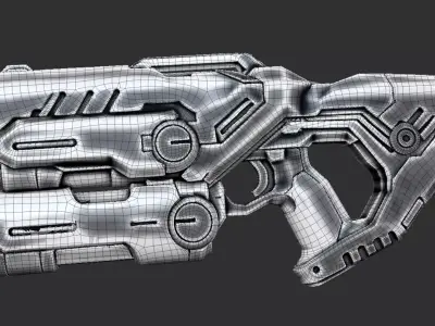 Voidstrike Low-poly 3D model