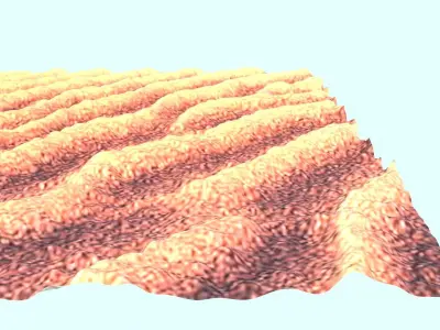 Sand Dune 3D model