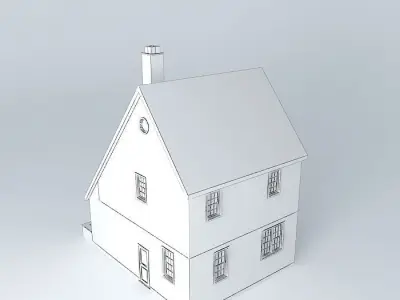 Cottage House Free 3D model get