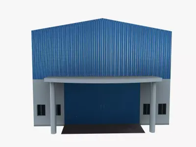 Warehouse 3D model