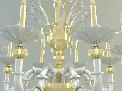 chandelier lighting 3d model 3D model