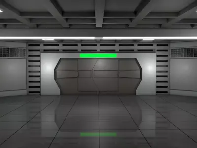 Sci Fi Room  3D model