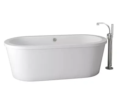 Noken Baths MINIMAL OVAL 100096269 Shower Flaminia one 307 3D model