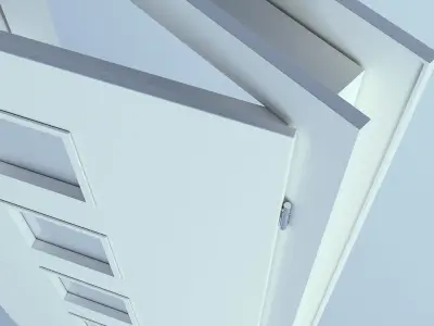White Door 49 3D model