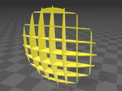 KEY HANGER Low-poly 3D 3D print model
