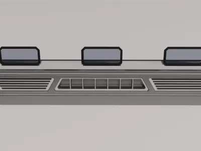 SCI-FI TECH TABLE 3D model