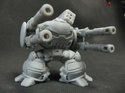 CHIBI-TECH SD - BURLEIGH-II DUO GUNPOD       3D print model