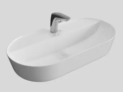 Sink BelBagno BB1347 3D model