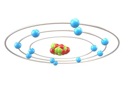 Magnesium Chemical Element v1 002 Low-poly 3D model