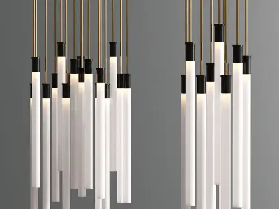 Multispot Tooby Pendant Lamp 3D model
