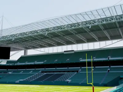 Hard Rock Stadium - Miami USA 3D model