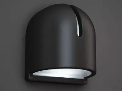 Modern Contemporary Dome Lamp 3D model