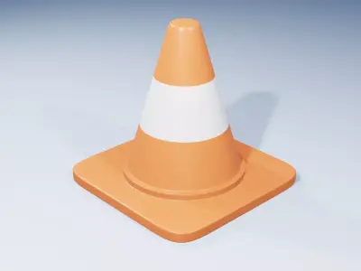 Safety Cone 3D model purchase