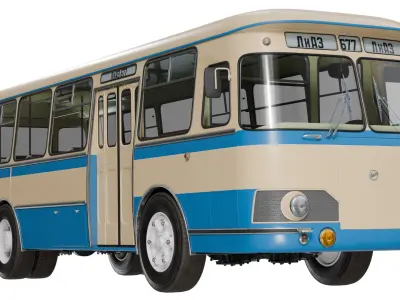  LiAZ-677 bus collection 