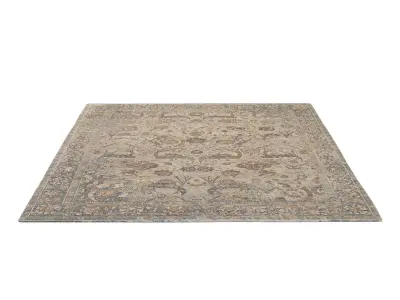 KAARU WOOL RUG 3D model
