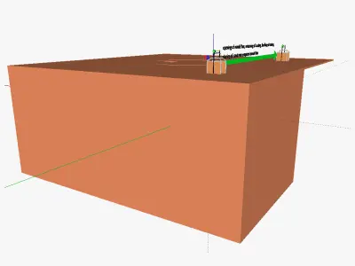 Modular kiln 3D model